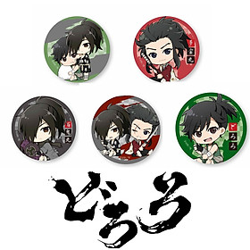 Combo 5 huy hiệu DORORO - ĐI TÌM 48 PHẦN CƠ THỂ anime chibi dễ thương