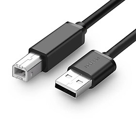 Cáp tín hiệu usb máy in 2.0 cao cấp dài 3M màu đen UGREEN USB10328Us104 Hàng chính hãng