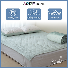 Mua Tấm Bảo Vệ Nệm Arize Vải Microfiber Sylvia Green 1.1mx2.1m  1.6mx2.1m  1.8x2.1m