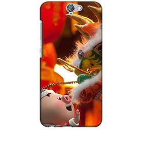 Ốp lưng dành cho điện thoại HTC A9 Heo Múa Lân
