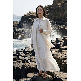 Áo Sơ Mi Oversize Linen Nhu Phong TOP175BEIGE Thời trang Hity