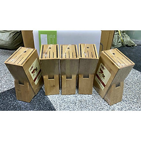 Mua Hộp cắm dao gỗ thiết kế sang trọng