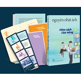 Tiệm Sách Của Nàng - Nguyễn Nhật Ánh - Bìa Mềm - Tặng Kèm Bookmark Photostrip + Sổ Tay Màu Ngẫu Nhiên