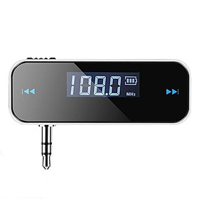 Car FM Transmitter Wireless Hands-free LCD MP3 Player Radio 3.5mm for Phone