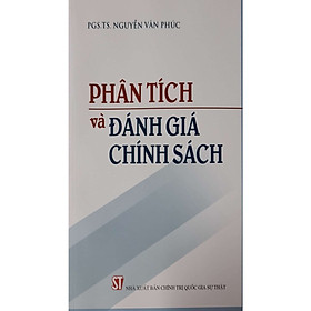 [Download Sách] Phân Tích Và Đánh Giá Chính Sách 