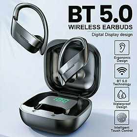 Tws Bluetooth 5.0 Earphones Wireless Headphones 258 Sport Earbuds Gaming Headsets With 300mah Charging Case