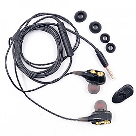 Combo Tai nghe Nhạc Chơi Game QKZ CK8, Có Mic Gaming In Ear - Hàng Chính Hãng