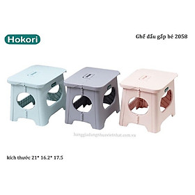 Ghế Gấp Gọn Hokori Nhựa Việt Nhật Mẫu Mới,, Ghế Gập Gọn Tiết Kiệm Không Gian