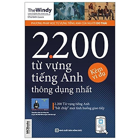 2200 Từ vựng tiếng Anh thông dụng nhất