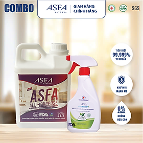 Dung dịch làm sạch khuẩn, khử mùi đa năng ASFA All Purpose (Can 2 Lít) & ASFA Home Fresh (500ml)