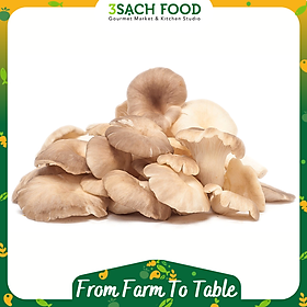 Nấm bào ngư xám Krong Ana (250gr/khay) - Chuẩn An Toàn VietGap