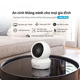 Camera Ezviz H6C Pro 2K 4mp, Nút Call Gọi Điện-hàng chính hãng