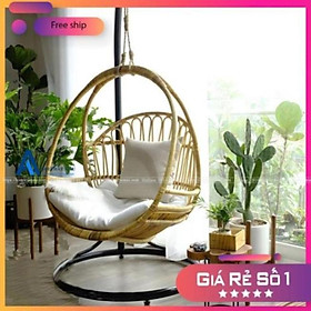 XÍCH DU MÂY CAO CẤP TRANG TRÍ BAN CÔNG - DECOR SÂN VƯỜN CHO BÉ / HealHomes – Không Gian Xanh