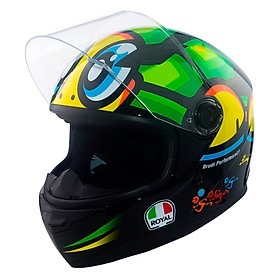 Nón Bảo Hiểm Nguyên Đầu (Fullface) Royal M136 Design V7