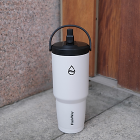 Ly giữ nhiệt FlaskWay Active tumbler 30oz (900ml) - màu Rose