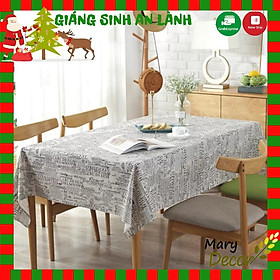 Mua Khăn trải bàn báo chí viền ren (đủ kích thước) -D05