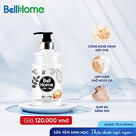 Sữa Tắm Công Nghệ Sinh Học Thảo Dược Ngủ Ngon Bell Home 500ml