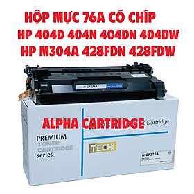 Hộp mực dành cho HP Pro 404d 404n 404dn 404dw M304A 428fdn 428fdw CÓ CHÍP 76A/276A- hàng chính hãng Alpha Cartrdge