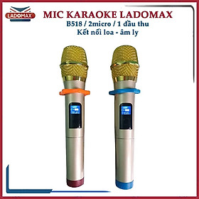 Mua MICRO LOA KÉO LADOMAX B518 - Thu âm tốt  âm thanh chuyên nghiệp - Hàng chính hãng