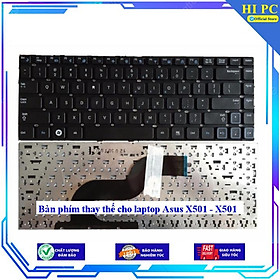 Bàn phím thay thế cho laptop Asus X501 - X501 - Hàng Nhập Khẩu