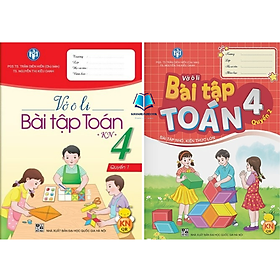 Sách - Vở bài tập Toán lớp 4 - Kết nối (có QR hướng dẫn và đáp án)