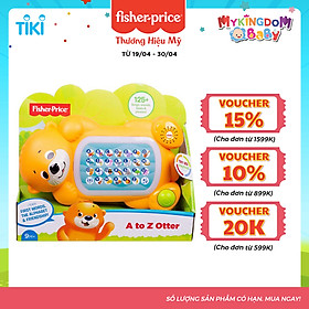 Đồ chơi FISHER PRICE 19 - Rái cá học chữ từ A-Z -GCW09