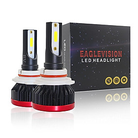 1pc Mini EV7 9005/HB36K LED Chips 6000 K Headlight Bulbs High Power Car Bulb