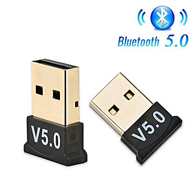Mua USB Bluetooth 5.0 bổ sung bluetooth cho máy tính để bàn  cho laptop bị hỏng Bluetooth hoặc dùng cho loa  bàn phím  chuột