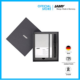 Gift Set Lamy Notebook A6 Softcover Grey + Lamy Al-Star Black - GSA6-Al0010