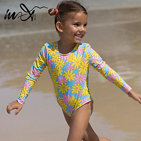 Trong X In Hoa Một Mảnh Bé Gái Kid Hở Lưng Đồ Bơi Nữ Dễ Thương Monokini Thể Thao Áo Tắm Đi Biển Cho trẻ Em - 140cm