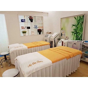 Ga giường spa chất kate may theo kích thước