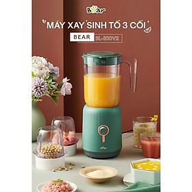 Mua Máy Xay Đa Năng  Máy Xay 3 Cối Bear BL-B10V2 Tích Hợp Xay Sinh Tố  Xay Thịt  Xay Ăn Dặm