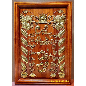 Mua Liễng thờ gia tiên -Cửu Huyền Thất Tổ ( Chế tác bằng gỗ hương liền tấm )