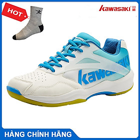 Giày cầu lông Kawasaki K171 chuyên nghiệp, đế kếp, chống lật cổ chân - size