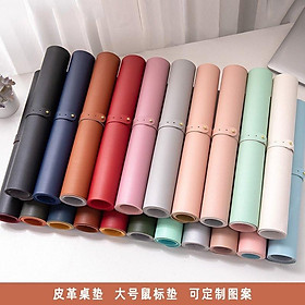 Mua Tấm Lót Chuột 2 Mặt - Tặng Kèm Dây Cài - Thảm Da Trải Bàn Làm Việc - Miếng Lót Bàn Phím  Chuột