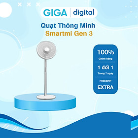 Mua Quạt Thông Minh Smartmi Gen 3 (ZLBPLDS05ZM) – Bản Quốc Tế (Kèm điều khiển) - Hàng chính hãng