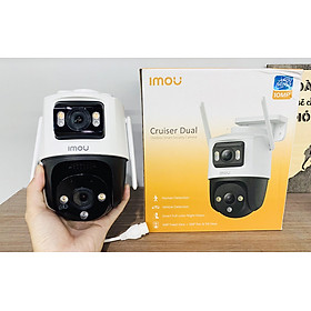 Camera Wifi IMOU Cruiser Dual 10MP IPC-S7XP-10M0WED Xoay 360 Ngoài Trời