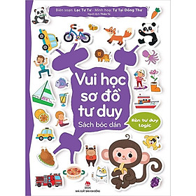 Vui Học Sơ Đồ Tư Duy - Sách Bóc Dán Rèn Tư Duy Logic