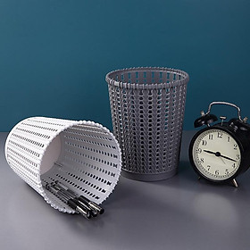 Mua Thùng rác - Sọt rác nhựa kiểu đan mây 5155
