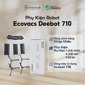 Mua Hộp Phụ Kiện Dành cho Robot hút bụi Ecovacs Deebot 710 - Hàng Chính Hãng - Bản quốc tế