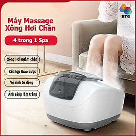 Máy xông hơi massage chân Leerkang LEK-818S massge nhiệt hồng ngoại 3 cấp