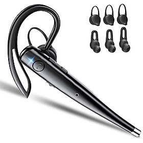 Tai nghe doanh nghiệp mới Tai nghe Bluetooth 5.1 Tai nghe không dây có Mic kép Tai nghe CVC8.0 Khử tiếng ồn Rảnh tay Màu sắc: Trắng