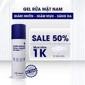 Gel Rửa Mặt Nam Sạch Nhờn, Sáng Da Expert Skincare Premium