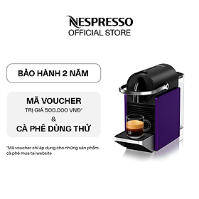 Máy pha cà phê Nespresso Pixie Tím - Hàng chính hãng