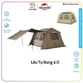 Lều Mở Nhanh Naturehike CNK2300ZP021 Village 6.0 Thế Hệ Hai Lều Hình Ngôi Nhà