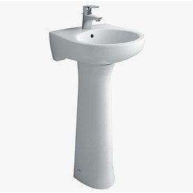 Mua Chậu rửa treo tường INAX L-282VEC . Chất liệu sứ cao cấp  có phủ men bóng hạn chế vi khuẩn - Vật liệu xây dựng Big H