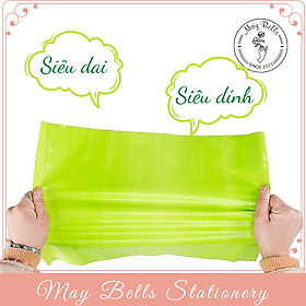 Mua Túi Gói Hàng Niêm Phong Xanh Dạ Quang Size 25x35cm Cuộn 100 Cái Sẵn Keo Dán  2 Da Chống Nước Siêu Dai