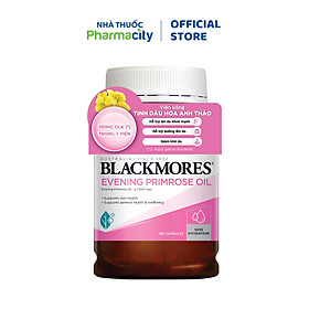 Tinh dầu hoa anh thảo Blackmores Evening Primrose Oil hỗ trợ nội tiết tố nữ (Chai 190 viên)