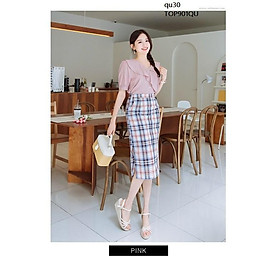 TOP808 ÁO NỮ THIẾT KẾ NHÚN BÈO