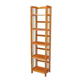 Mua Kệ Sách 5 Tầng (Rộng 40cm) Gỗ Tự Nhiên 100%- Vàng